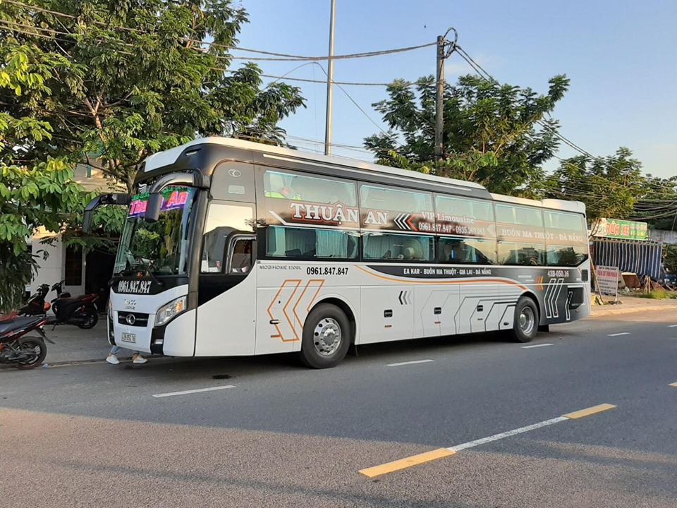 Nhà xe Limousine Thuận An tuyến Đắk Lắk - Đà Nẵng| Đặt ngay| 19006772