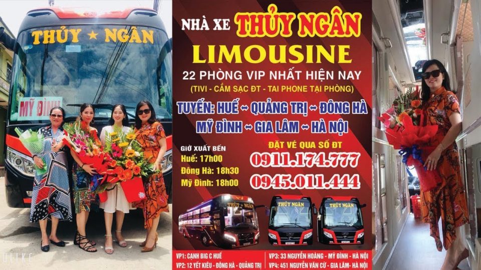 Nhà xe Thủy Ngân tuyến Hà Nội - Quảng Trị | Đặt ngay| 19006772 ...